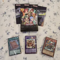 Yugioh x3 The Chronicles Deck: Spirit Charmers AllFoil Edition - Open Box - Read - Image 1