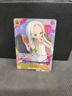 S-Snake (Alt Art) OP13-114 R Carrying on His Will - ONE PIECE Card Game - Image 1