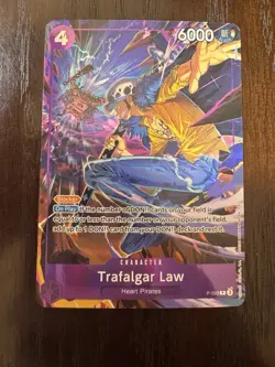 One Piece CCG Trafalgar Law P-093 Foil - Image 1