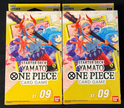 x2 One Piece CCG Yamato ST-09 Starter Deck Sealed New BANDAI ENGLISH - Image 1