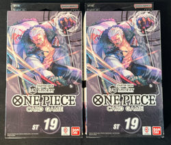 x2 One Piece CCG Smoker ST-19 Starter Deck Sealed New BANDAI ENGLISH - Image 1