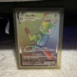 Pokemon Mew VMAX Secret Rare Fusion Strike 268/264 Full Art Holo Card - Image 1