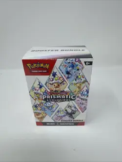 Pokemon Prismatic Evolutions Booster Bundle Factory Sealed Brand New Rare Hot - Image 1