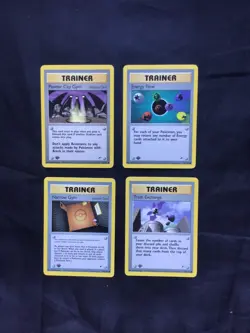 Pokemon Cards: 1st Edition Gym Heroes 4 Card Non-Holo Lot - Image 1
