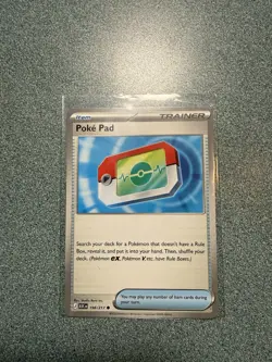 Pokemon Poke Pad Trainer-Item Card ASC 198/217 English 2026 - Image 1