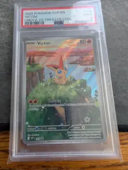 Victini 208 Sv: Scarlet & Violet Promo Cards Holo PSA 9 - Image 1