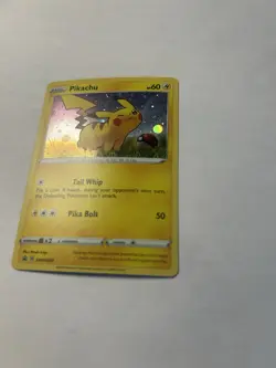 Pikachu SWSH039 SWSH: Sword & Shield Promo Cards Holo Cosmo Foil - Image 2