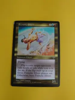 Frenetic Efreet. HP Summon Mirage. Old Vintage. Magic the Gathering Card. - Image 1
