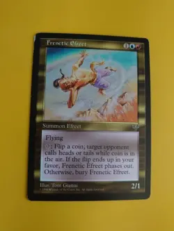 Frenetic Efreet. HP Summon Mirage. Old Vintage. Magic the Gathering Card. - Image 2