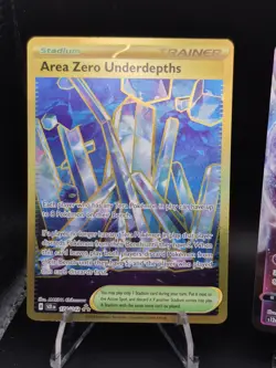 3x Mew NineTails Area Zero Underdepths Pokemon Card Lot Full Art Holo Tcg - Image 2