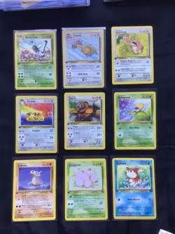 Pokemon Cards: 1st Edition Jungle 20 Card Non-Holo Lot - Image 1