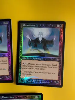 Undertaker x3 Spellshaper Mercadian Masques. FOIL. Magic the Gathering Card. - Image 2