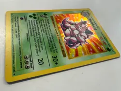 Pokemon TCG Card ~ NIDOKING ~ 11/102 ~ Base Set ~ Unlimited ~ Shadowless ~ Holo - Image 2