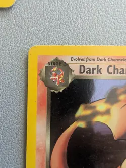 Pokemon Dark Charizard Team Rocket Holo Rare 4/82 Stage 2 80 HP Card - Image 3