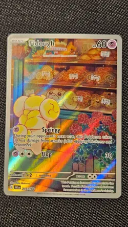 Fidough 213/198 Holo Illustration Rare Scarlet & Violet Base Set Pokemon Card NM - Image 2