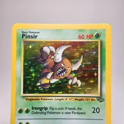 Pinsir 09/64 Jungle Holo Rare Pokemon Card 1999 WOTC LP - Image 5