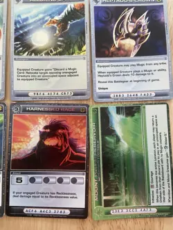 Chaotic Cards Lot of 16 Damaged/Good FOIL Supers And Rares - Image 5