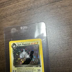 Dark Magneton 11/82 Holo Rare Team Rocket Pokemon Card Full Swirl - Image 1