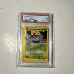 Pokemon Dark Venusaur Best of Game Promo Winner PSA 9 English 2003 Card - Image 1