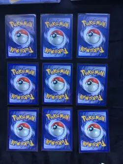 Pokemon Cards: Shadowless Base Set 25 Card Non-Holo Lot - Image 4