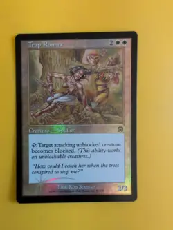 Trap Runner. soldier Mercadian Masques. FOIL. Magic the Gathering Card. - Image 1