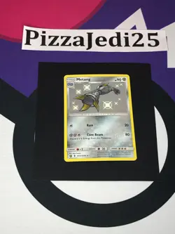 Metang SV31/SV94 Hidden Fates Shiny Holo Rare Pokemon Card Near Mint NM - Image 1