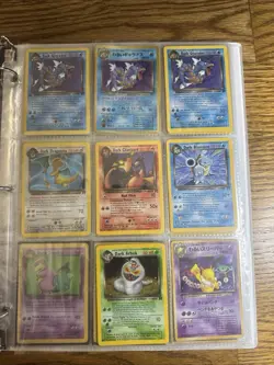 Pokemon Card Collection Lot binder wotc CHARIZARD Holos first edition MINT - Image 1