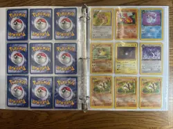 Pokemon Card Collection Lot binder wotc CHARIZARD Holos first edition MINT - Image 2