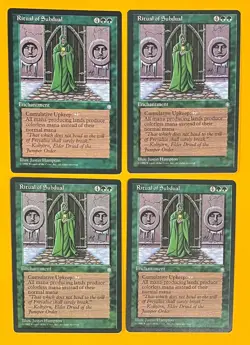 MTG RITUAL OF SUBDUAL (x4) Ice Age (OldManMTG 011-042) - Image 1