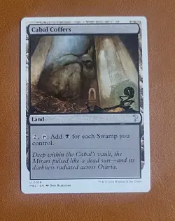 NM Cabal Coffers #0106 White Border Mystery Booster 2 - Image 1