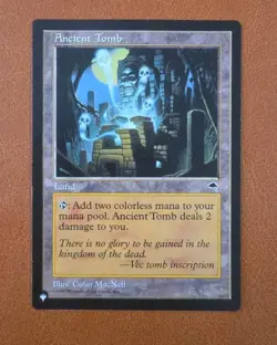 NM Ancient Tomb "The List" Reprint 1997 Tempest - Image 1