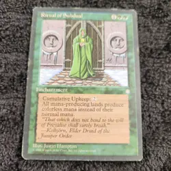 MTG Ritual of Subdual MP Ice Age Magic The Gathering Enchantment - Image 1