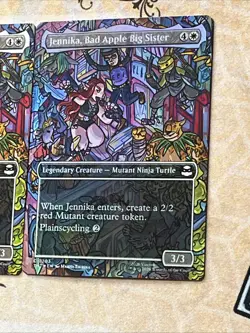 Jennika, Bad Apple Big Sister (Borderless) Teenage Mutant Ninja Turtles Foil+Reg - Image 3