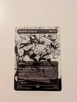 Tendrils of Agony NM #2023 Regular (Inks) MTG Secret Lair - Image 1