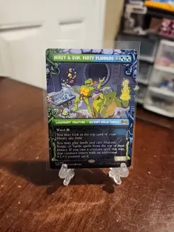 Mikey and Don Party Planners - Showcase - Teenage Mutant Ninja Turtles - MtG- NM - Image 1