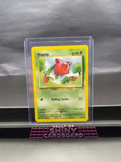 Hoppip 55/75 Pokemon TCG Neo Discovery Vintage WOTC NM/LP - Image 1