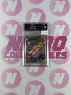 Pikachu - 173/165 - AR - Pokemon 151 (JP) - GetGraded 10 - Classic Label - Image 1