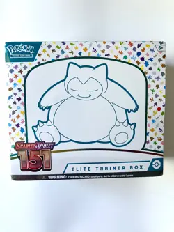 Pokemon 151 Elite Trainer Box Scarlet and Violet, Free Shipping - Image 1