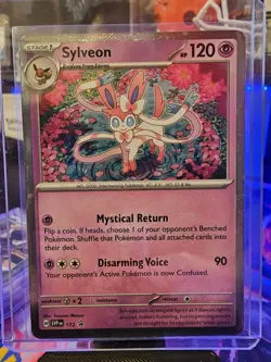 Pokemon TCG Sylveon 172 SVP Promo Cosmo Holo Black Star 120HP - Image 2