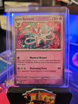 Pokemon TCG Sylveon 172 SVP Promo Cosmo Holo Black Star 120HP - Image 5