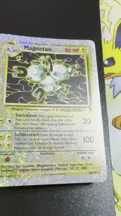 Pokemon TCG Magneton 28/110 Reverse Holo Rare Legendary Collection - Image 2