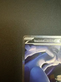 Pokemon TCG Team Rockets Mewtwo EX 281/217 Secret Rare Near Mint + - Image 3
