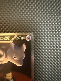 Pokemon TCG Team Rockets Mewtwo EX 281/217 Secret Rare Near Mint + - Image 4