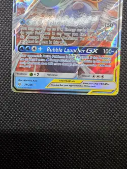 Pokemon Blastoise & Piplup GX 38/236 Sm-Cosmic Eclipse TAG TEAM **MP/HP** priced - Image 5