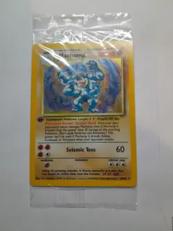 Vintage Pokemon Promo Machamp 8/102 Sealed Wizards Of The Coast 1999 - Image 2