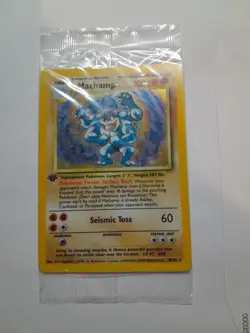 Vintage Pokemon Promo Machamp 8/102 Sealed Wizards Of The Coast 1999 - Image 3