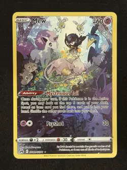 2023 Pokemon Sword & Shield Crown Zenith Galarian Gallery Mew #GG10/GG70 - Image 2
