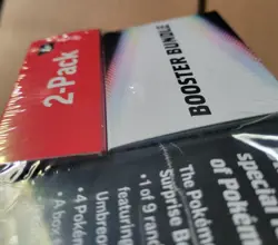 Pokemon Prismatic Evolutions Surprise Box And Booster Bundle Sealed wrap defects - Image 3