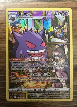 Pokemon tcg SWSH11: Lost Origin Trainer Gallery Gengar #TG06/TG30 - Image 1