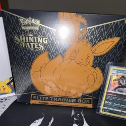 Pokemon Shining Fates Sealed Elite Trainer Box English Eevee + BONUS ITEMS! - Image 2